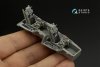 Quinta Studio QD48418 F-16D block 30 3D-Printed & coloured Interior on decal paper (Kinetic 2022 tool) 1/48
